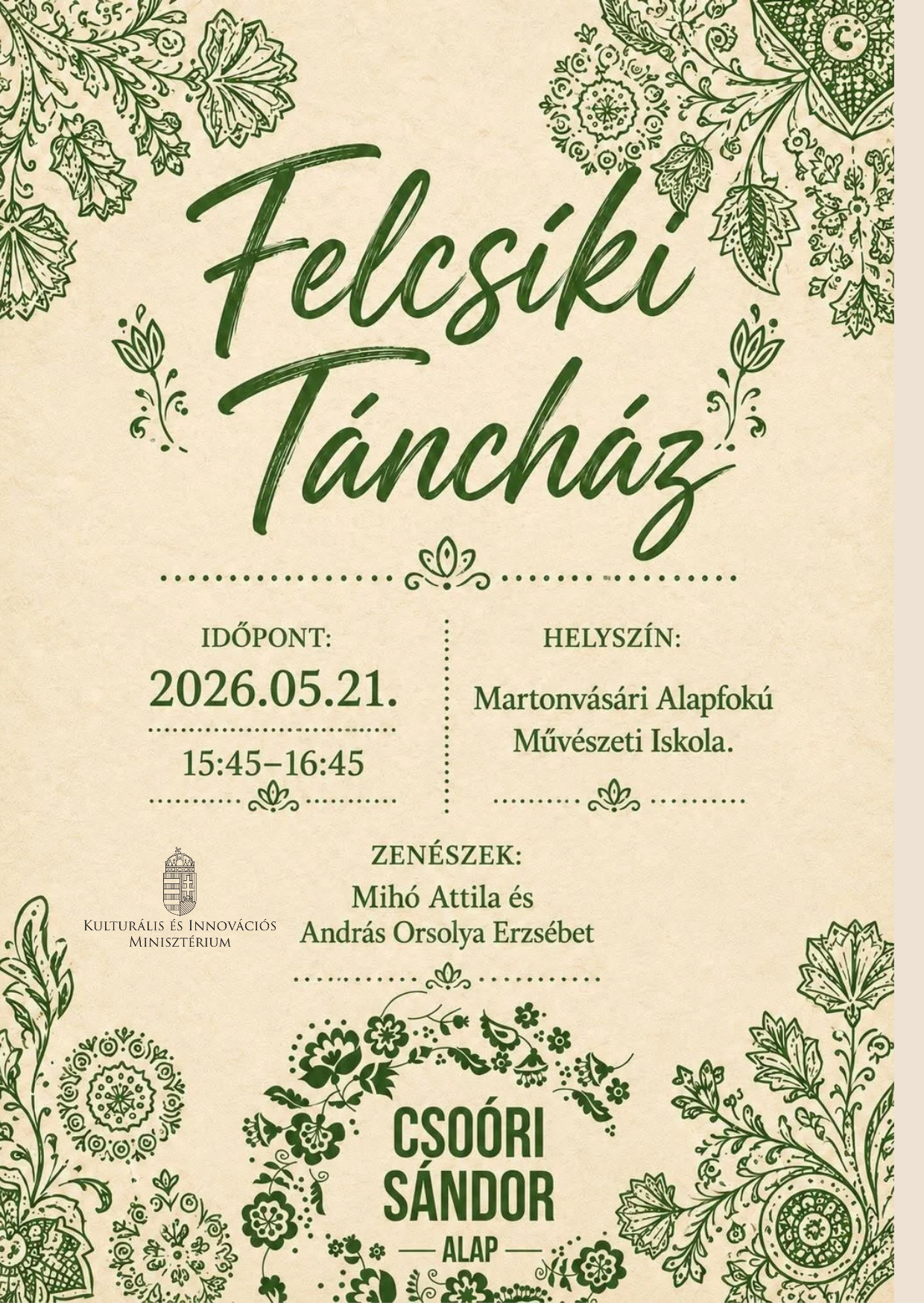 Felcs&iacute;ki t&aacute;ncH&aacute;z